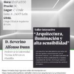 Taller interactivo «Arquitectura, luz y emociones»