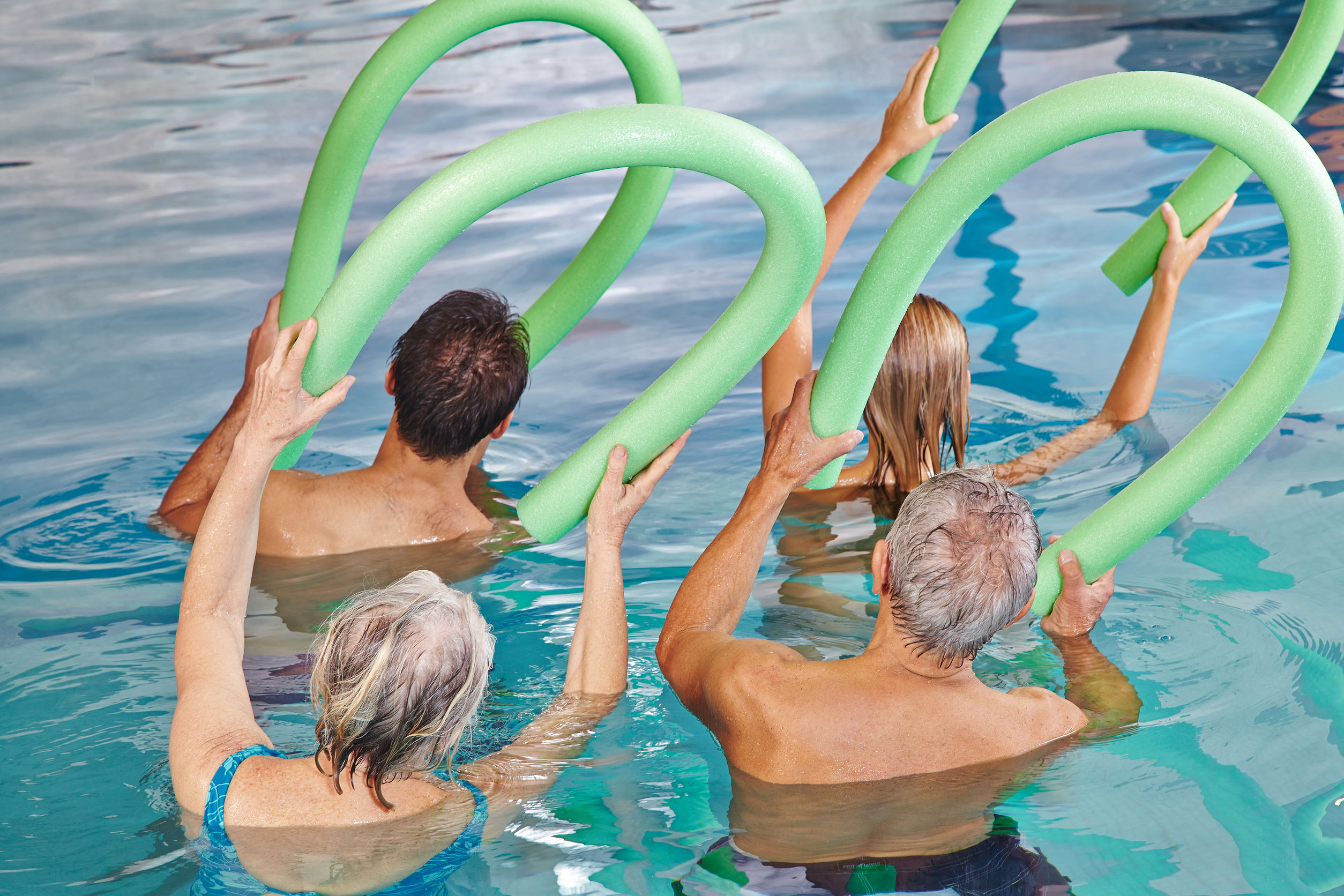 Taller de Aquagym : «Activos y Felices en el Agua»