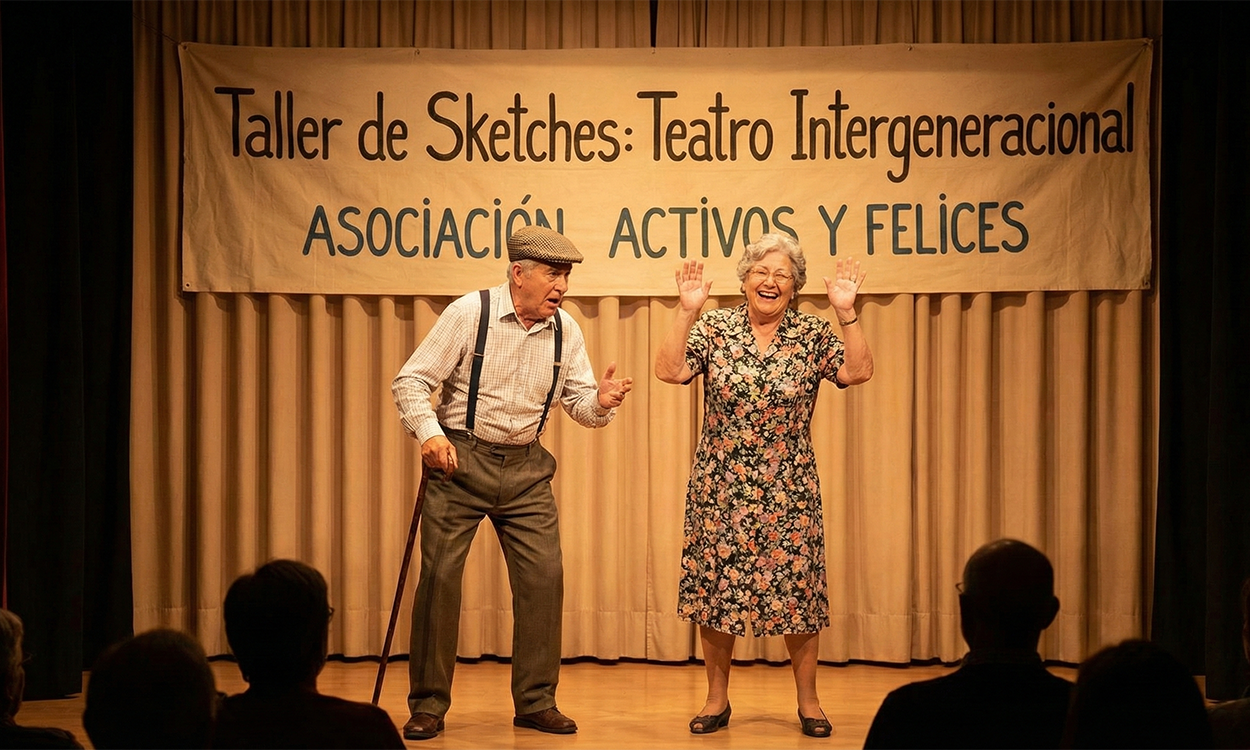 🎭 Taller de Sketches: Teatro Intergeneracional