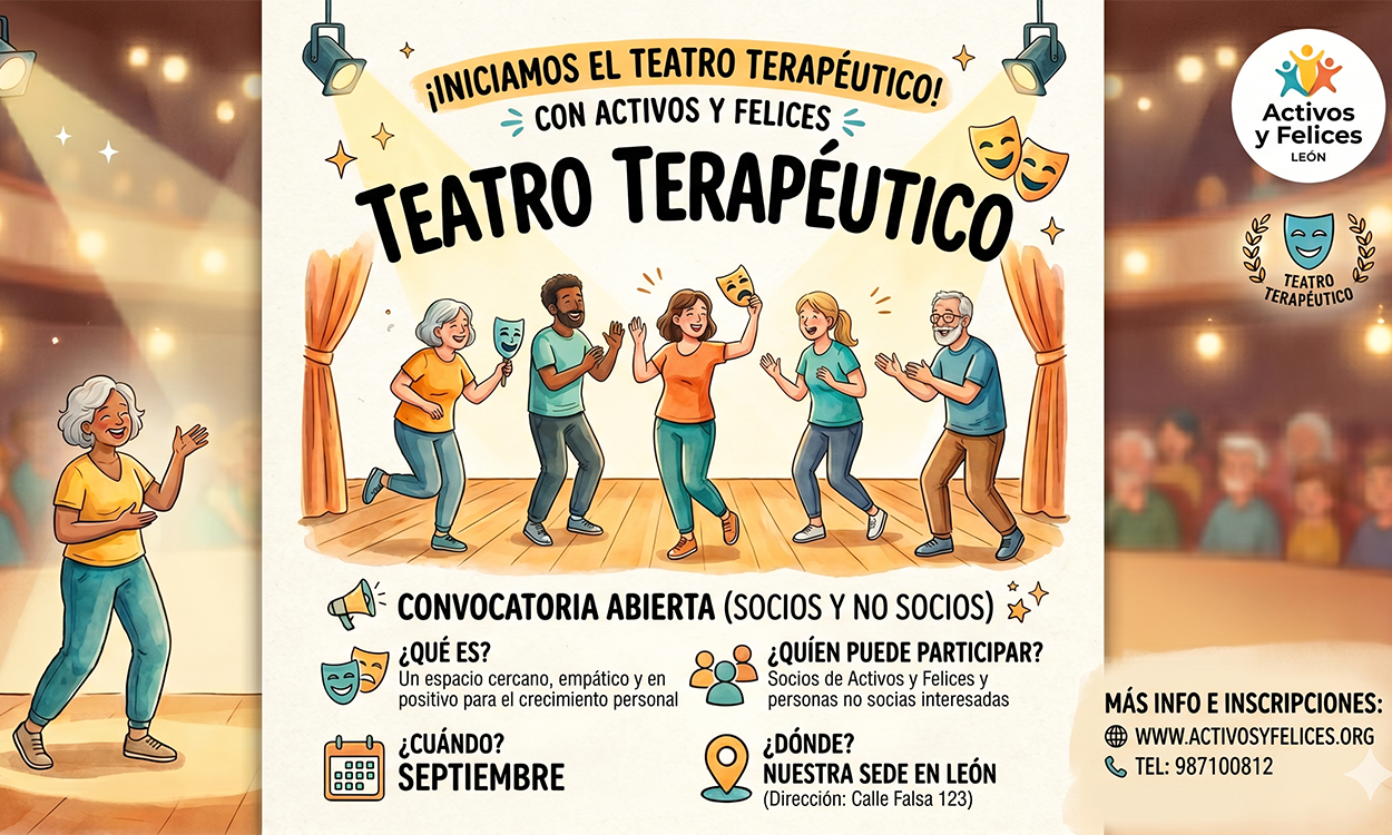 El escenario que cura por dentro es una iniciativa de Activos y Felices