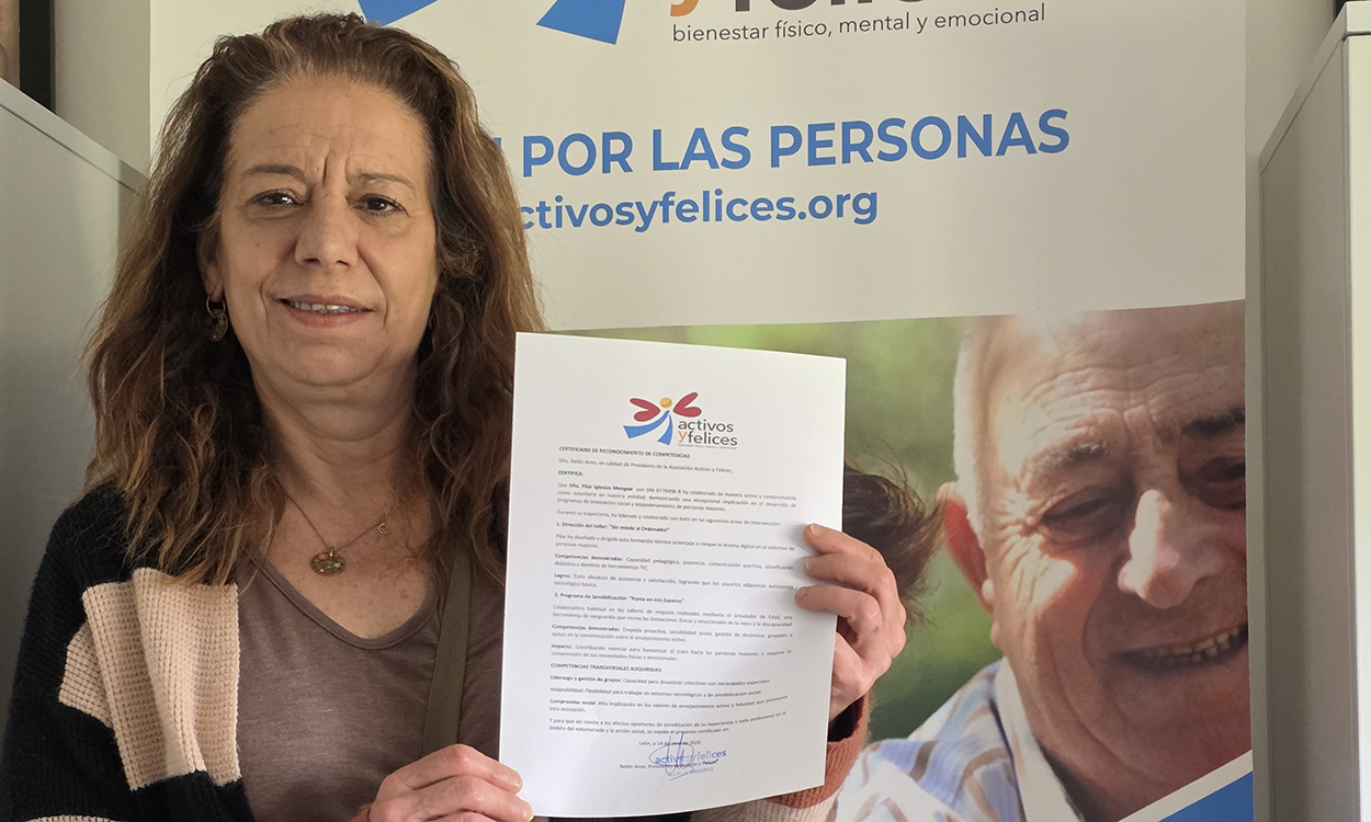 Pilar se une a Activos y Felices para fortalecer el impacto de nuestros talleres