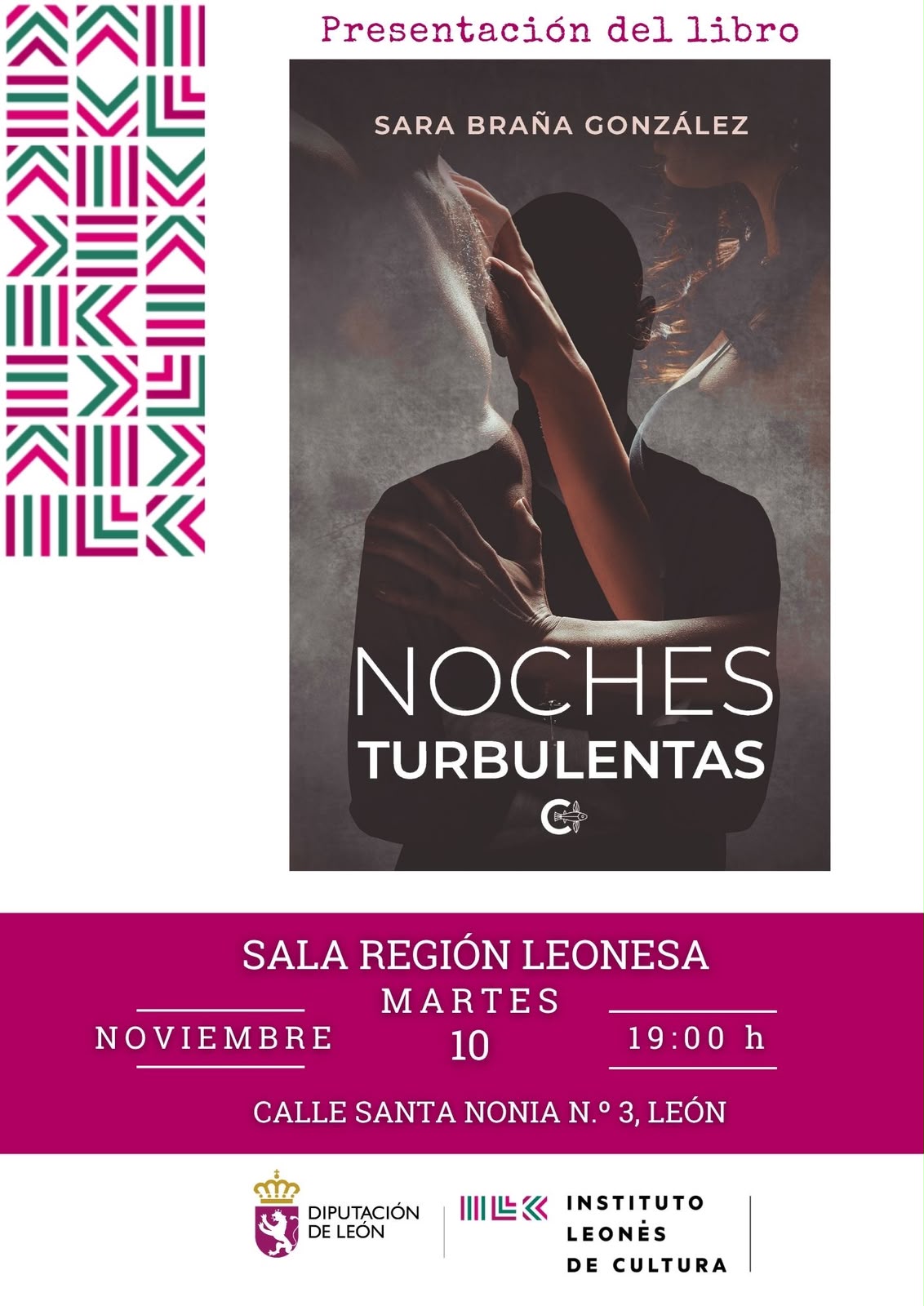 Orgullo en la familia de Activos y Felices: Sara Braña González presenta su novela «Noches turbulentas»